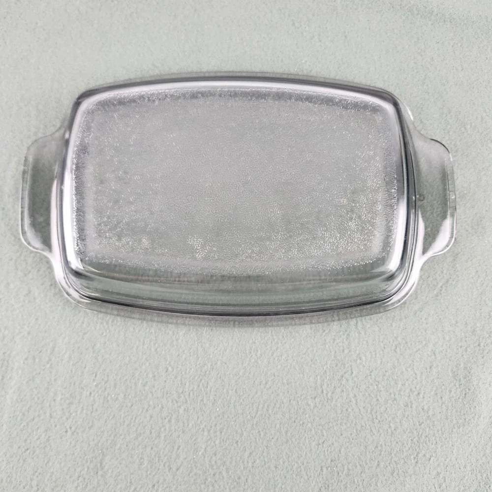 Vintage West Bend Slow Cooker Smoke Grey Glass Lid 4 or 6 qt. Rectangle